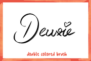 10 Lettering Brushes for Procreate, a Brush Add-On by AnniaArt (Thumbnail 8 of 14)