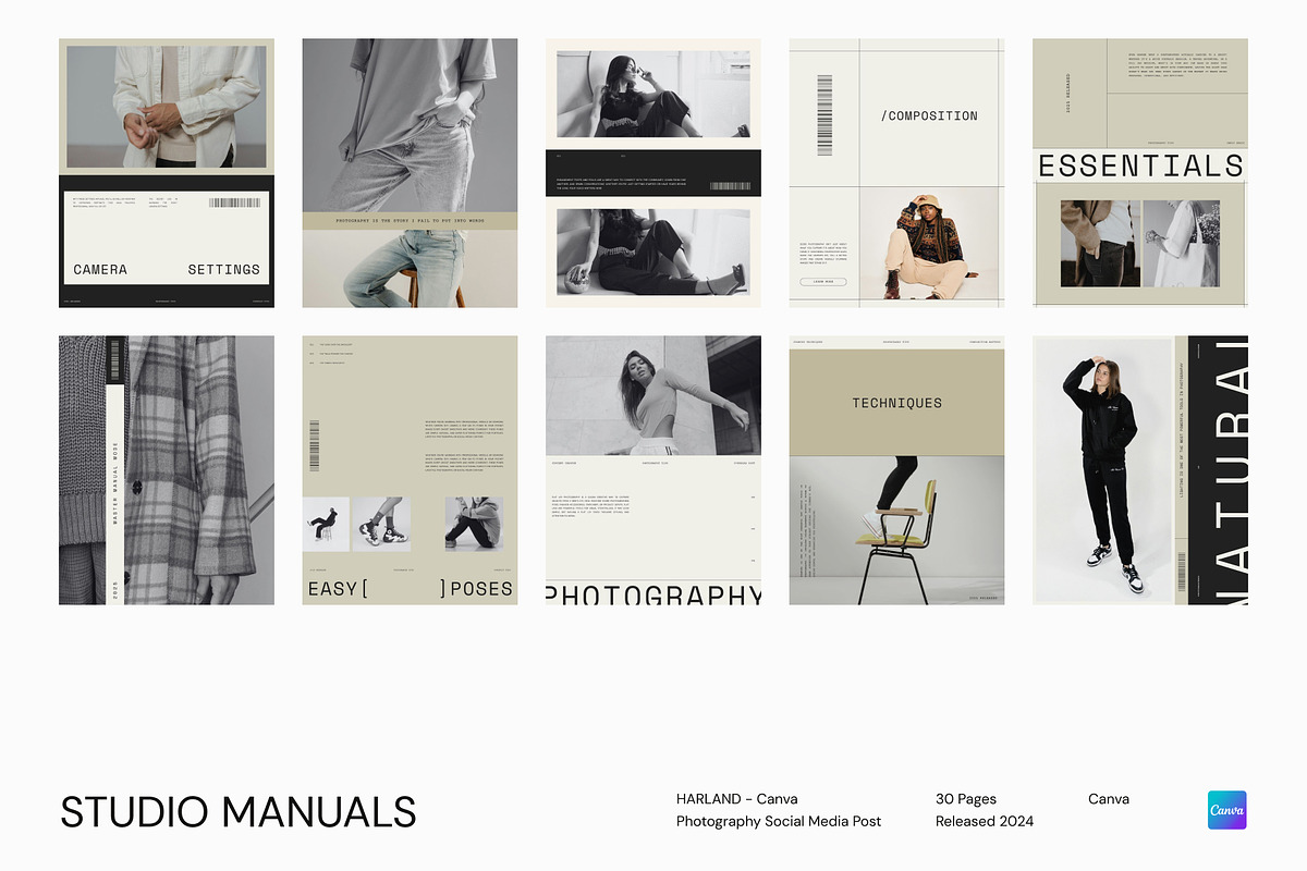 HARLAND – Canva Photography Socmed, a Social Media Template by Studio Manuals (Photo 3 of 8)