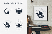 Double Exposure. 20 Creative Logos, a Branding & Logo Template by Cosmic Store (Thumbnail 10 of 11)
