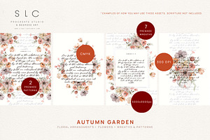 Autumn Garden Florals