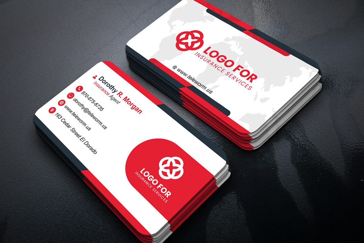 Quick Editable Business Card PSD