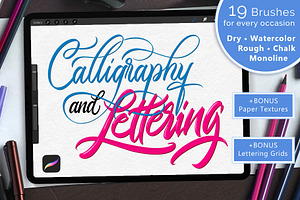 Lettering Brush Set for Procreate