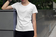 T-shirt Mockups Urban Edition, a Shirt Mockup by Fields (Thumbnail 8 of 25)