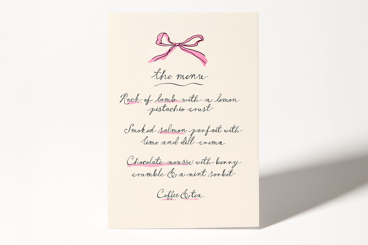 Montpellier Script, a Script Font by Nicky Laatz (Photo 2 of 21)