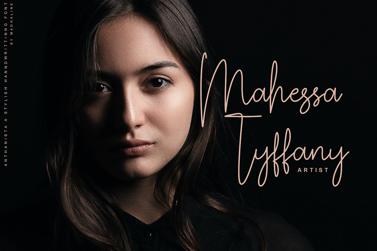 Anthanista | 3 Stylish Handwritten, a Script Font by Madhaline Studio (Photo 2 of 16)