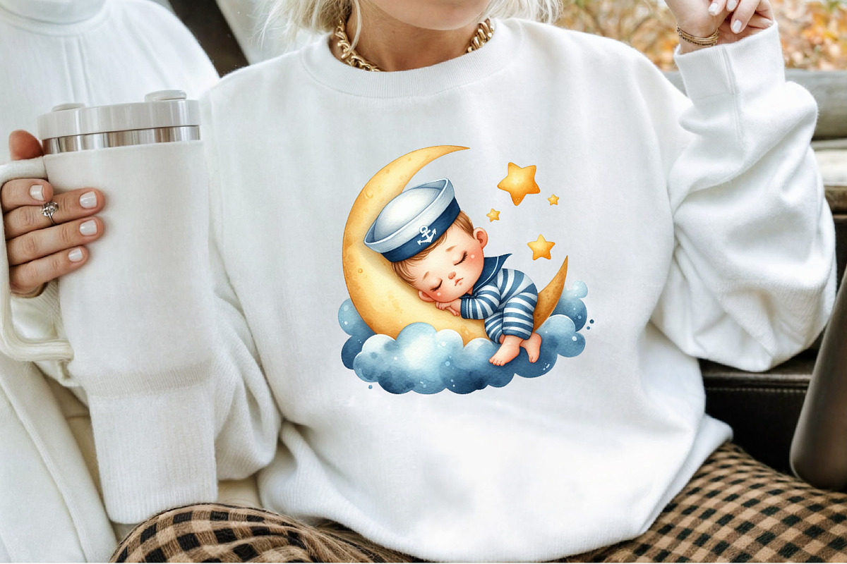 Sailor Clipart, Baby Nautical Clipar, an Illustration by Sublimation Artist (Photo 4 of 6)