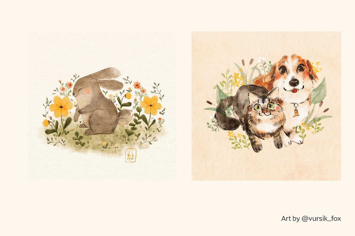 Realistic watercolor brushes - PS, a Brush Add-On by Jenteva Art (Photo 9 of 11)