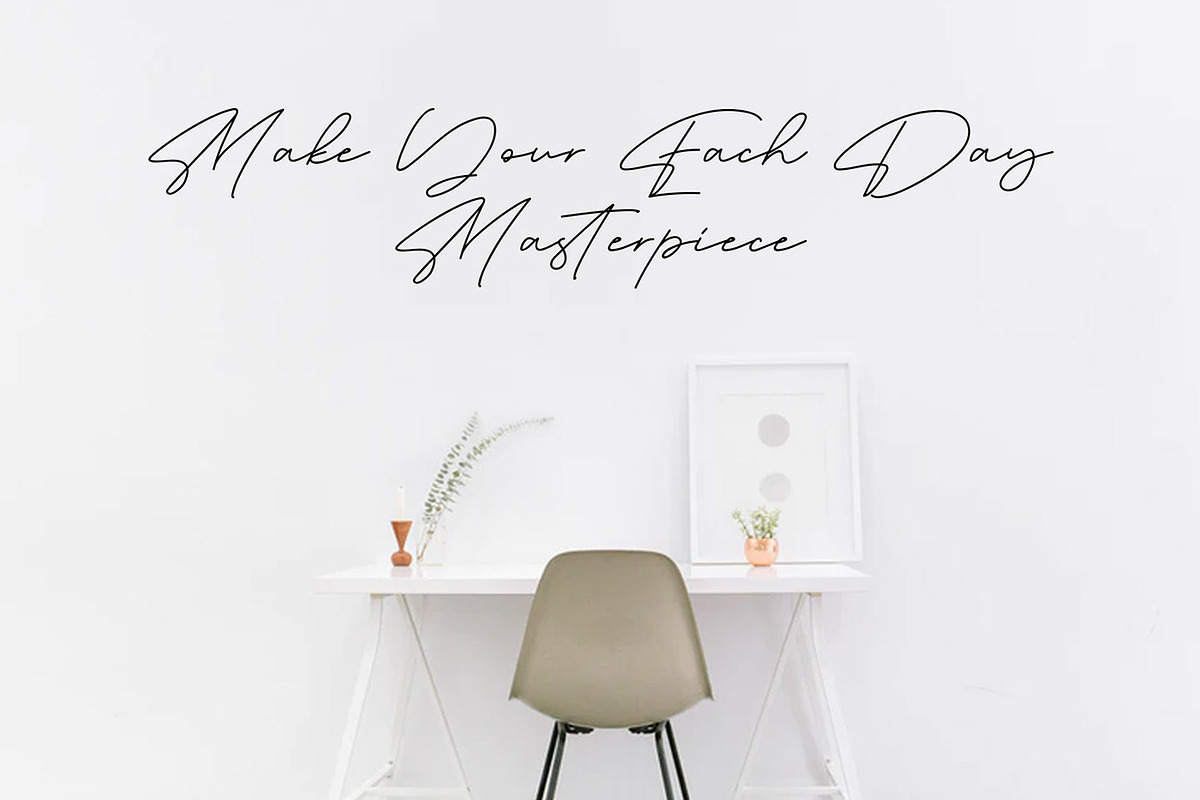 Missella - Handwritten Font, a Handwritten Font by RantautypeStudio (Photo 2 of 11)