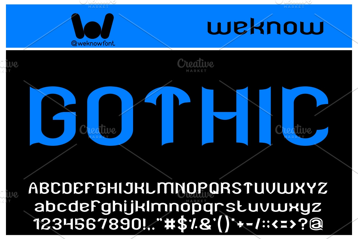 Batman font, a Font by weknow (Photo 3 of 5)