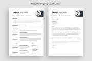 Clean Resume/CV, a Resume Template by Aspect_Studio (Thumbnail 2 of 4)