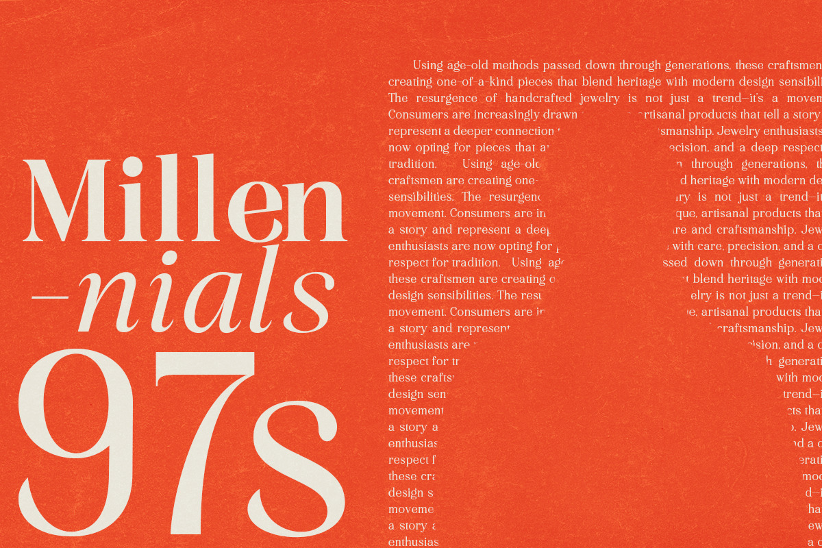 Margest - Modern Serif (14 FONTS), a Serif Font by Bale Type (Photo 6 of 10)