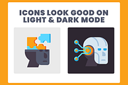 65 Machine Learning Icons, a Solid Icon by Flat Icons (Thumbnail 7 of 7)