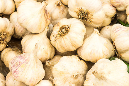 Fresh Garlic Goves At The Market Stock Photo Containing Food And Diet preview 4