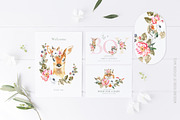 Boho Watercolor Woodland Animals, an Animal Illustration by Catherine Wheel (Thumbnail 3 of 17)
