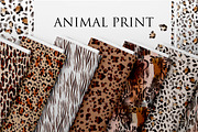 Watercolor Animal Print, a Pattern Graphic by Knopazyzy (Thumbnail 1 of 8)