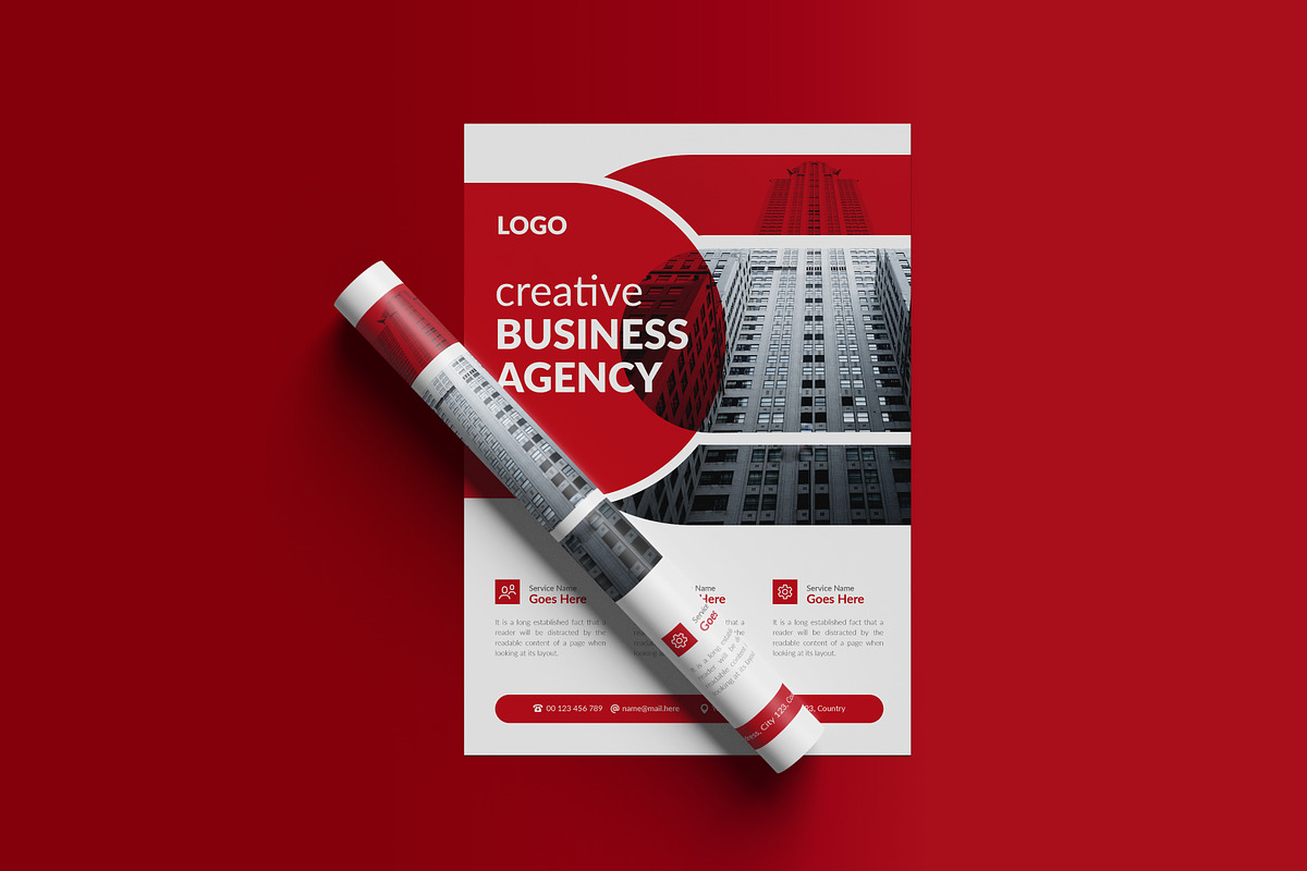 Creative Business Agency Flyer preview 2