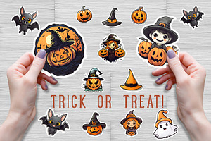 Cute Halloween Stickers