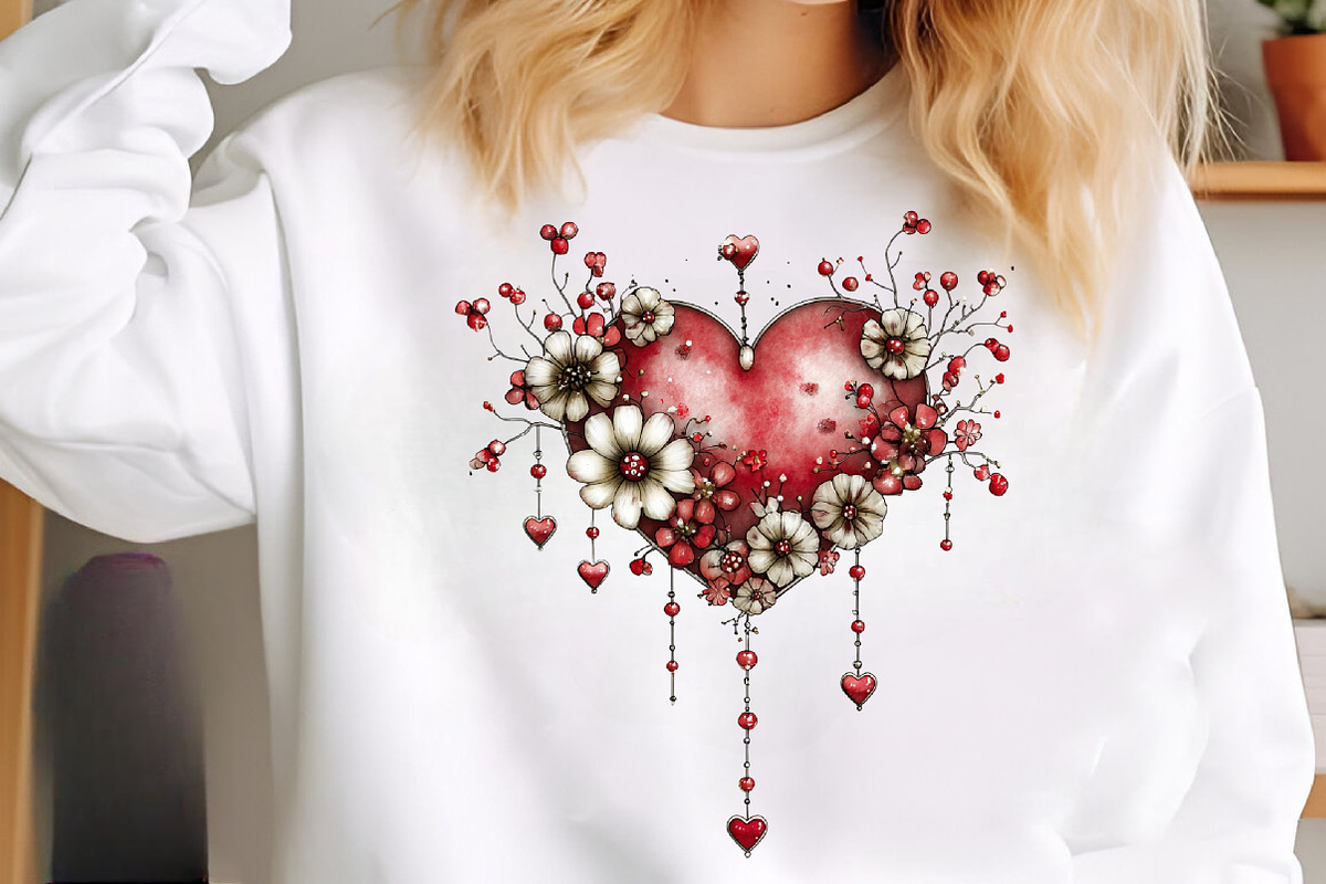 Whimsical valentines day clip art, an Illustration by SinaCreation (Photo 7 of 11)
