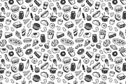 Fast Food. Vector Illustrations., a Food Illustration by Olga Olmix (Thumbnail 6 of 7)
