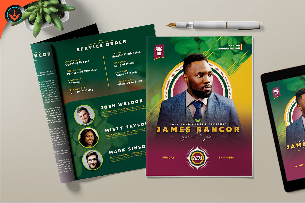 Event Program 1, a Brochure Template by SeraphimChris (Photo 3 of 5)
