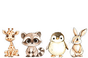Baby Animal Nursery Sublimation, an Illustration by Designworld (Thumbnail 6 of 7)