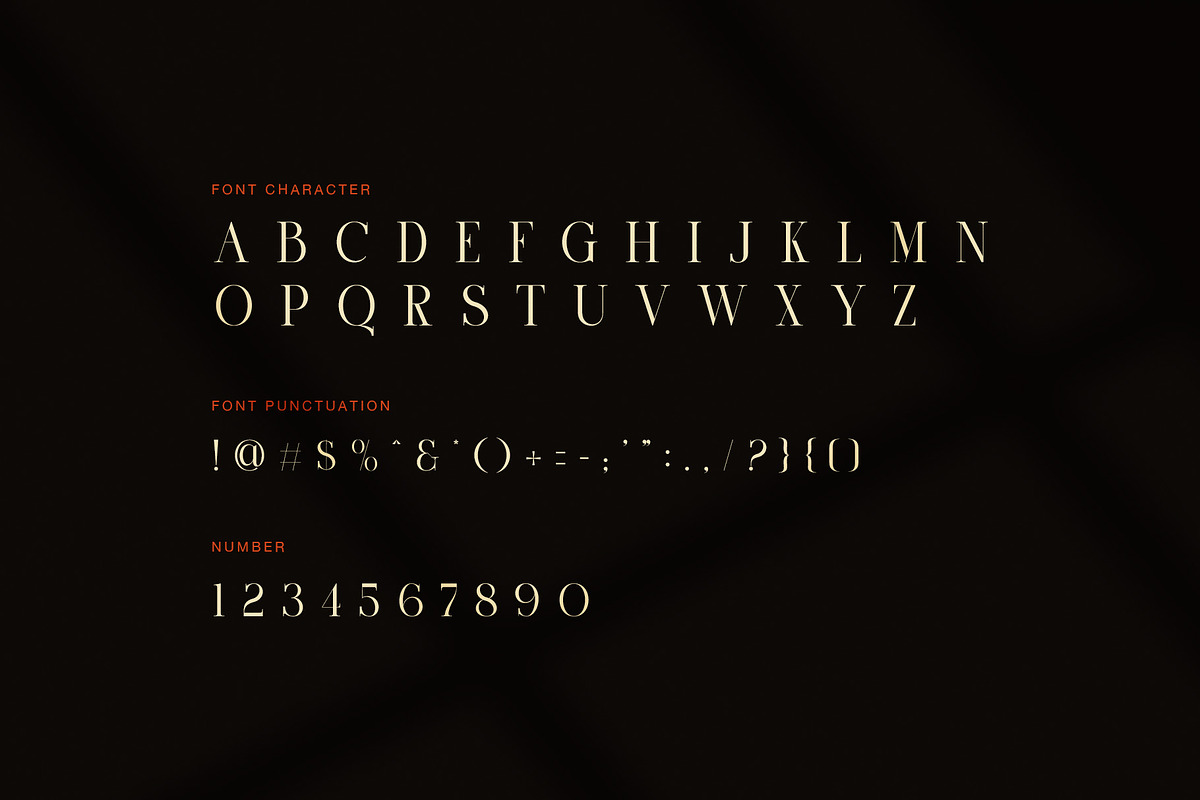 Saore Luxury Ligature Serif Font, a Serif Font by Perfectype (Photo 7 of 8)