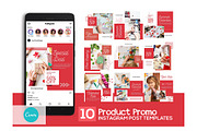 Instagram Post Template For Canva, a Social Media Template by DreamColor (Thumbnail 1 of 5)