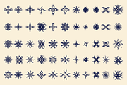 105 Abstract Flower Shapes, a Shape Add-On by SNK's (Thumbnail 2 of 3)