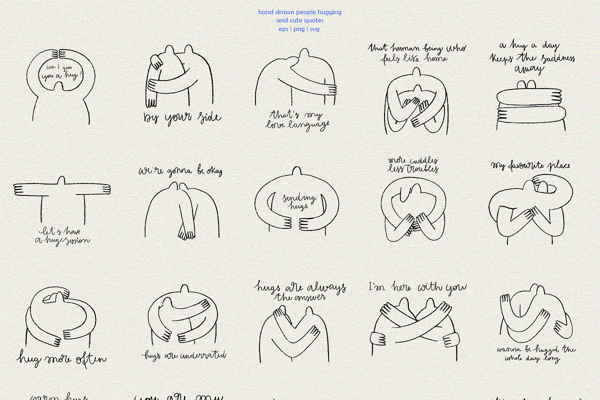 Hug Power, a Person Illustration by lexminci (Photo 2 of 6)
