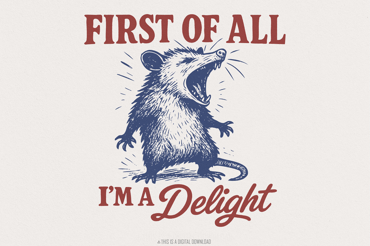 First of All Im a Delight, an Illustration by SharpMarketplace (Photo 1 of 9)