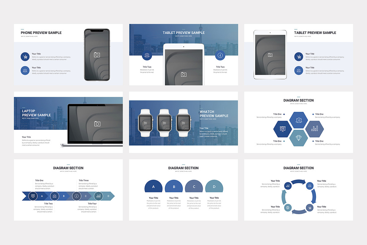 Walden PowerPoint Template, a Presentation Template by slidequest