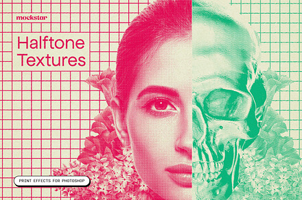 Halftone Textures for Photoshop, a Texture Graphic by mockstar
