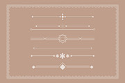 50 Floral Dividers Frames Set, a Decorative Illustration by Photoshop Action (Thumbnail 5 of 6)