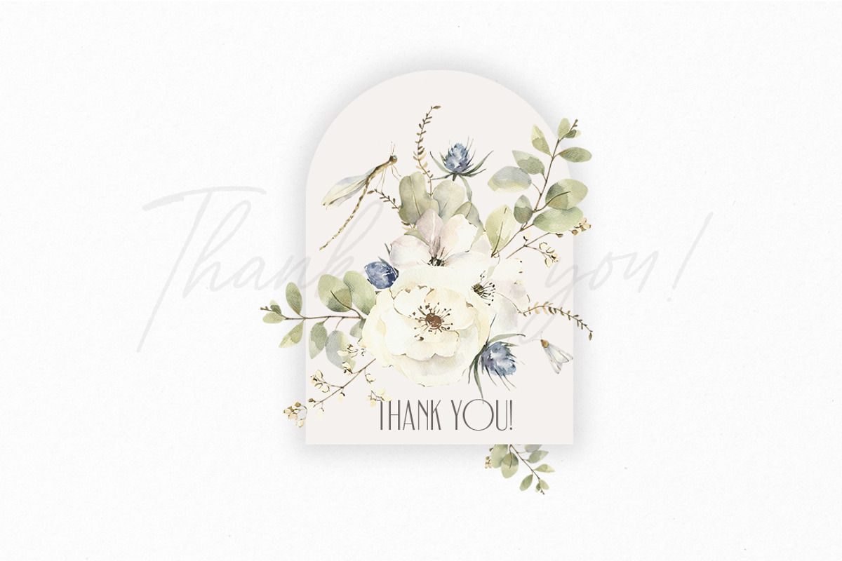 Trendy botany Watercolor collection, an Object Illustration by ArtMaslyana (Photo 10 of 10)