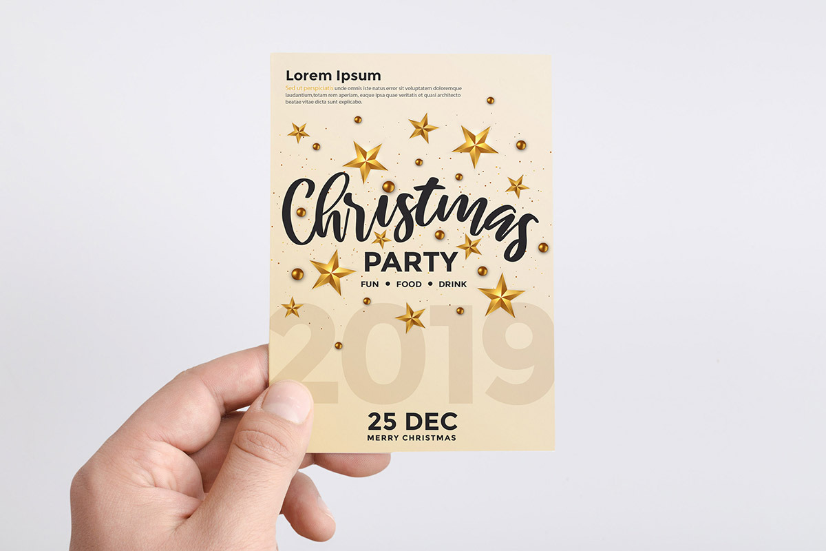 Set of 10 Christmas Party Flyers, a Brochure Template by Creative Graphics (Photo 9 of 15)