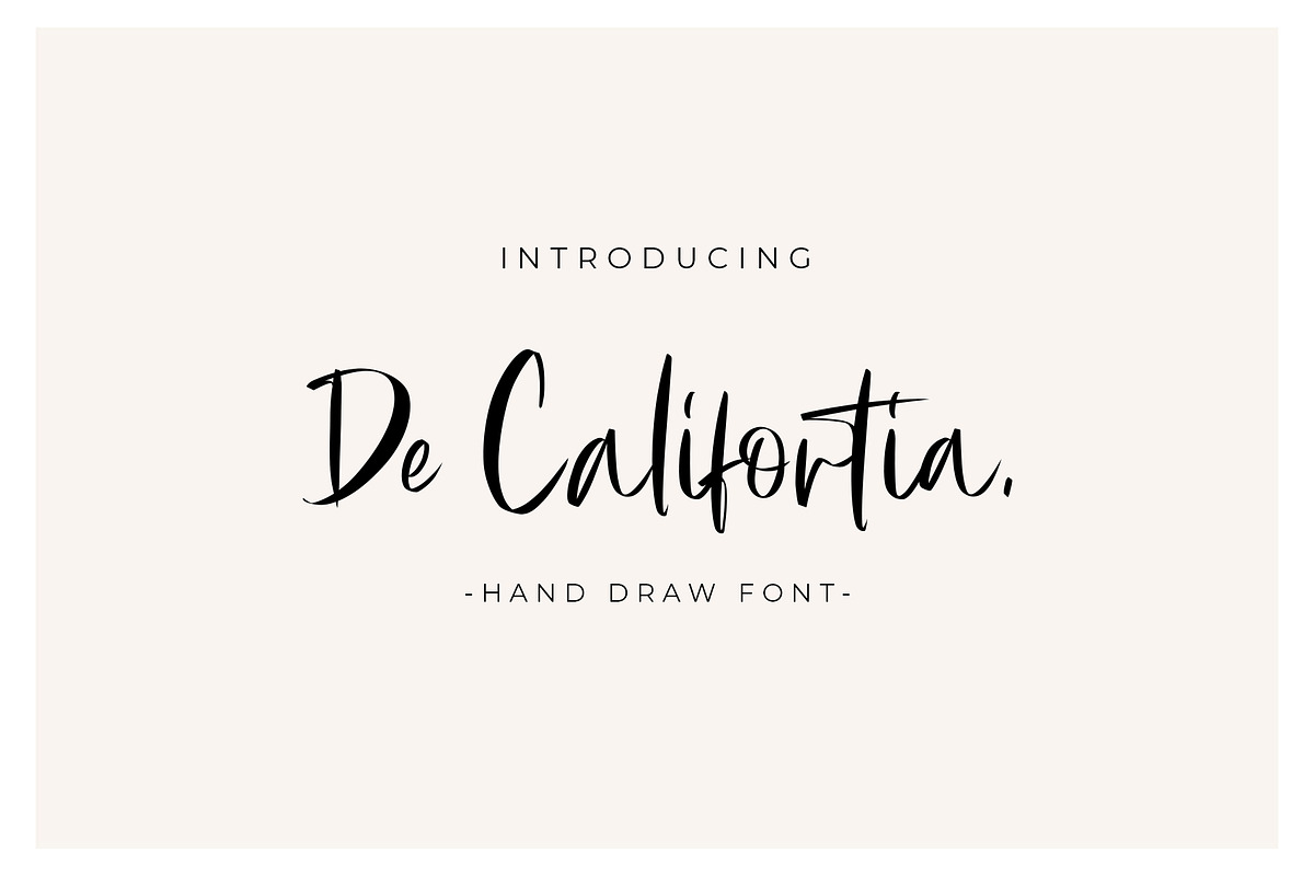 De Califortia preview 2