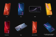 iPhone XR Design Mockup, an iPhone Mockup by illustrated (Thumbnail 8 of 8)