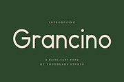 Grancino - Modern Sans Serif, a Sans Serif Font by Youthlabs Studio (Thumbnail 1 of 12)