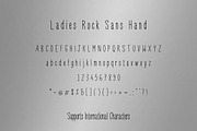 Ladies Rock Font Duo, a Script Font by Firtana (Thumbnail 7 of 9)