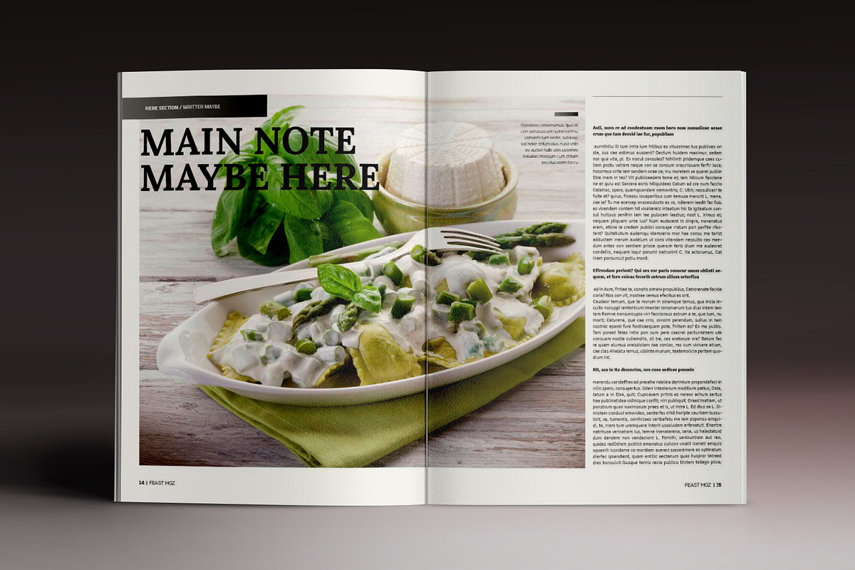 Multipurpose Magazine 1, a Magazine Template by Luuqas Design (Photo 8 of 12)