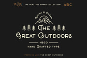 The Heritage Brand Collection, a Serif Font by Hustle Supply Co. (Thumbnail 13 of 14)