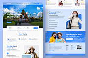 World Travel Web Landing Page, a Landing Page Template by UICreative (Thumbnail 4 of 4)