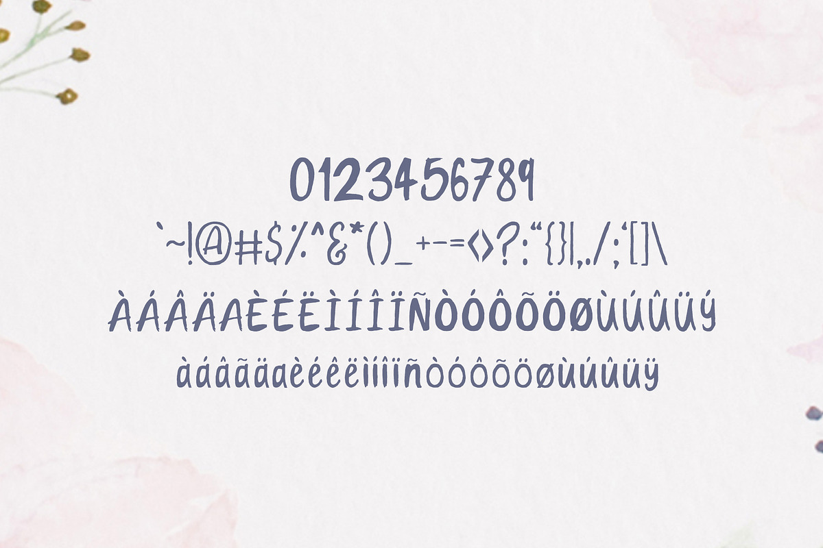Hanma Brush Font preview 4