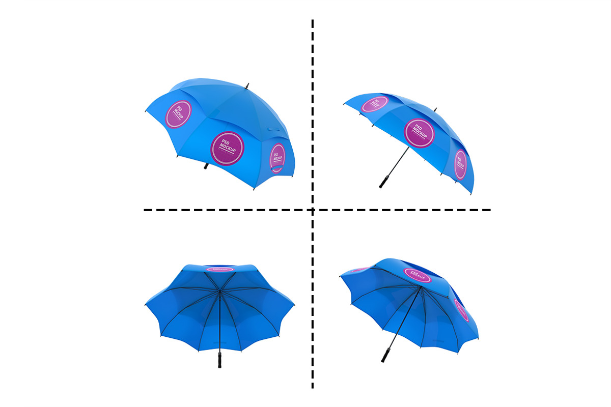 Umbrella Kit, a Product Mockup by Qaleb Studio (Photo 4 of 4)
