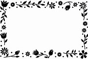 Botanical Frame SVG Collection, an Illustration by hafijul (Thumbnail 8 of 10)