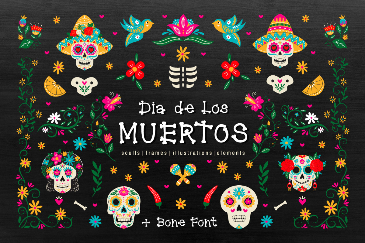 Day of the Dead - Mexican collection, an Object Graphic by DariSmartArt (Photo 1 of 14)
