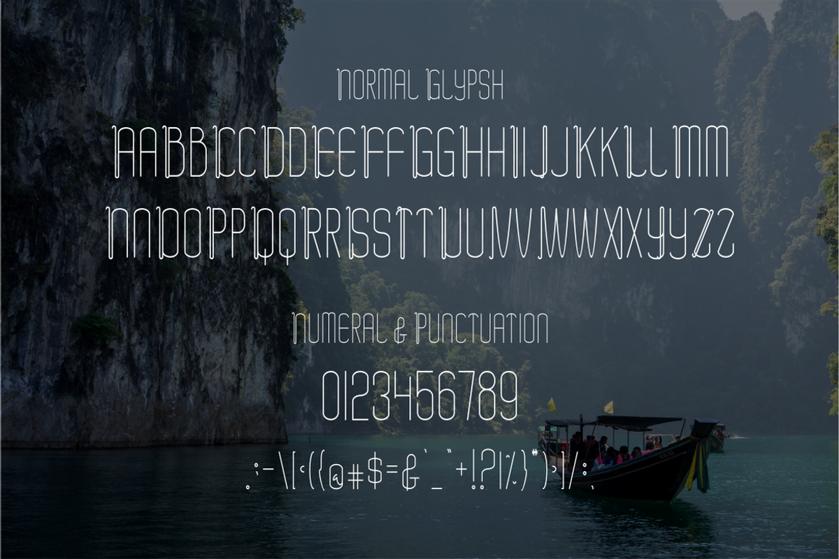 Lamcumhilend Font, a Slab Serif Font by ponuppo (Photo 3 of 3)