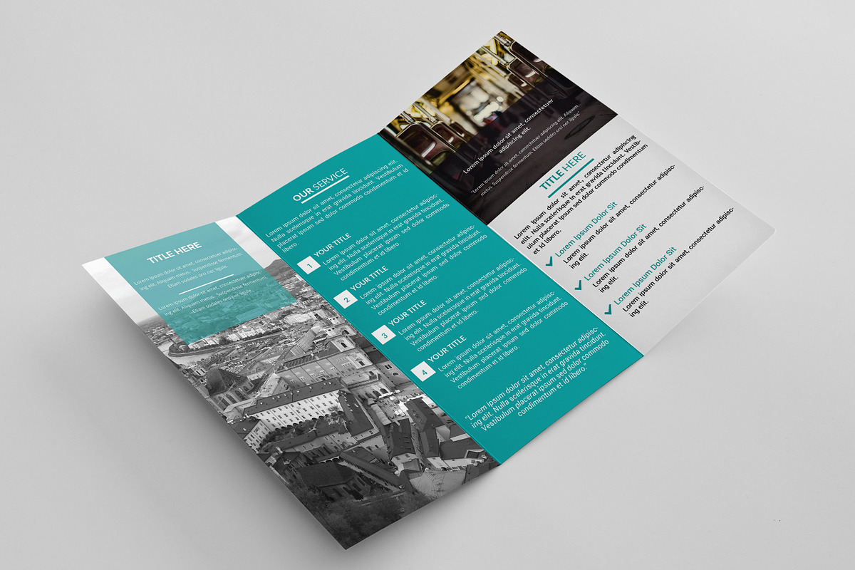 Bisnis Trifold Brochure, a Brochure Template by assaiv (Photo 6 of 7)