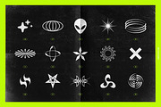 Acid & Chrome Abstract Shapes Bundle, an Object Graphic by Samolevsky (Thumbnail 20 of 25)