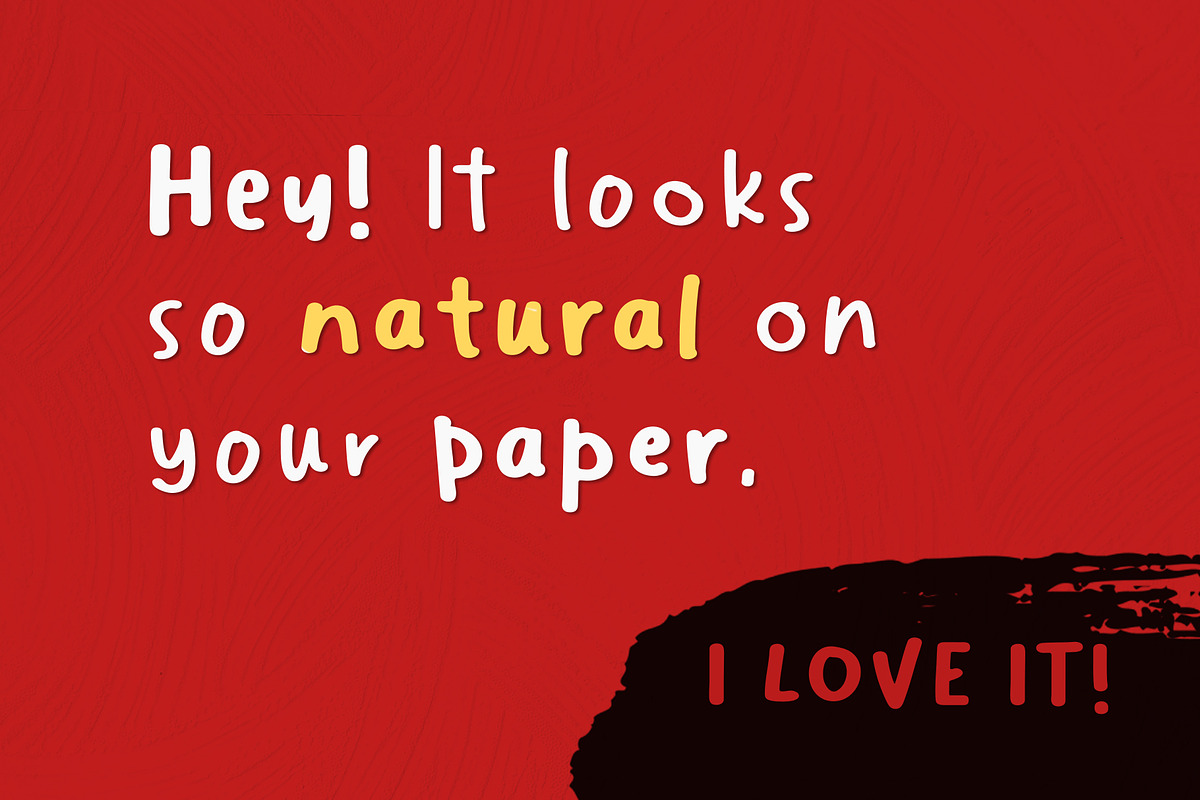 BaksoSapi Pro, a Handwritten Font by Locomotype (Photo 4 of 10)
